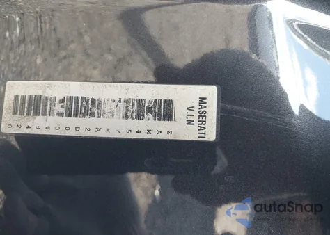 2013 Maserati Granturismo Sport z USA, uszkodzony, nr VIN ZAM45VMA2D0068420